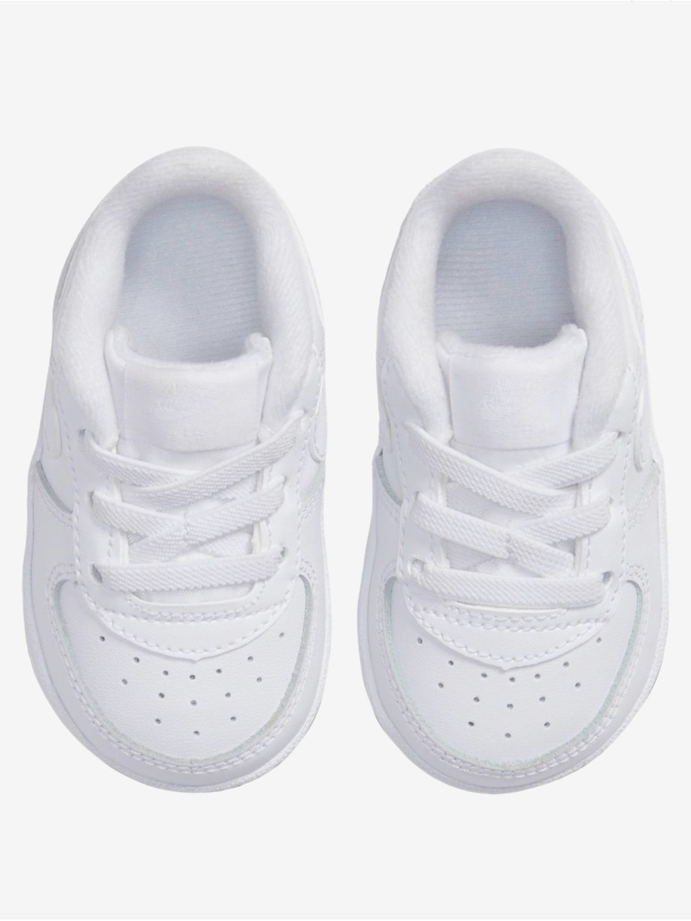 Nike Baby White Low-Top Leather Sneakers